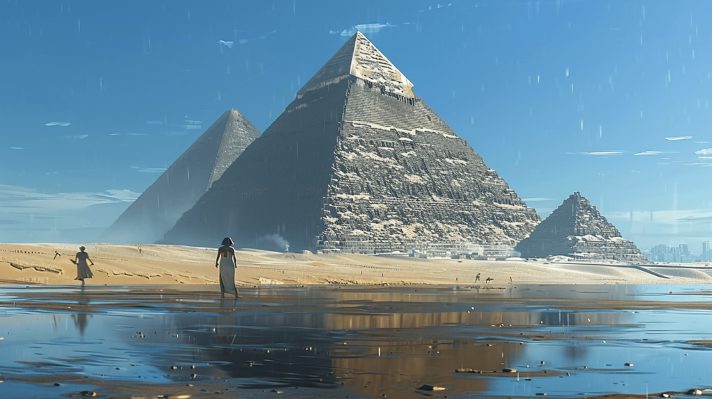Wie bewegten die Ägypter die Steine der Pyramiden?